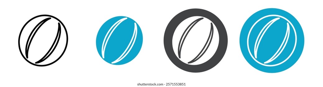 melon icon Vector illustration in black