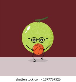 Melon Kawaii Cute Illustration Character