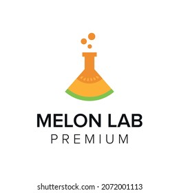 melon lab logo icon vector template