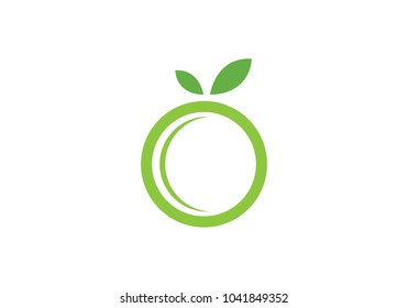 melon logo vector icon template