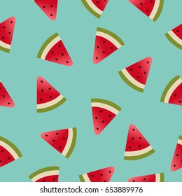 Melon Pattern, Vector Illustration