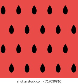 Melon pip seamless pattern