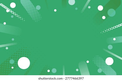 Melon Soda Fizzy Carbonation Background Frame Illustration