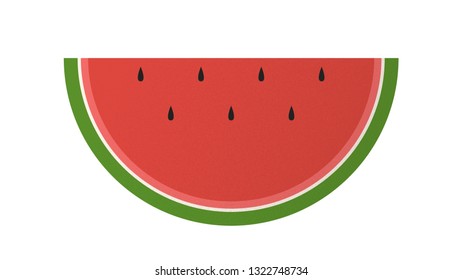 melon symbol vector. cartoon vector. logo design.