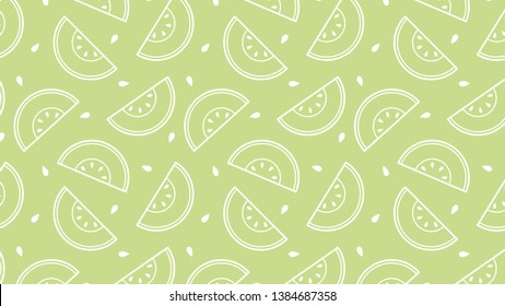 melon vector. melon pattern vector. wallpaper. copy space.