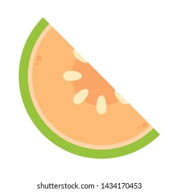 Melon vector. wallpaper. Melon logo. sign. symbol.