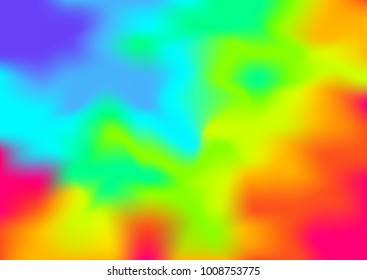 melted and blurred Thermographic background,showing different temperatures in a range of colors,mesh and smudge style ,abstract vector illustration