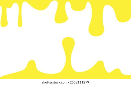 melted cheese background. cheese vector. Dripping melted cheese background with space for text, isolated flat vector illustration. background