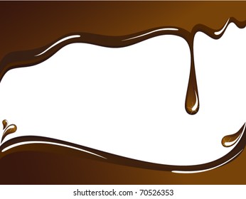 Melted chocolate