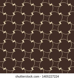 Melted chocolate. Abstract shapes composition. Eps8 vector.