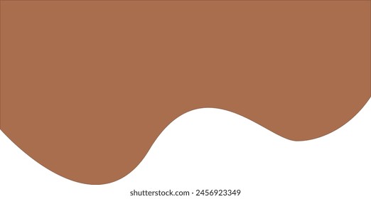 Melted chocolate drip. melted chocolate background. chocolate background for packaging.