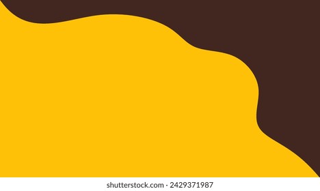 Melted chocolate isolated vector illustration