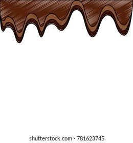 melted chocolate sugar cocoa image
