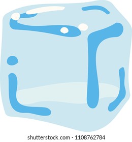 Melted Ice illustration