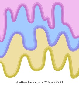 Geschmolzene Vektorgrafik Pastellhintergrund Bild Vektorgrafik 