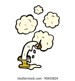 melting candlestick cartoon