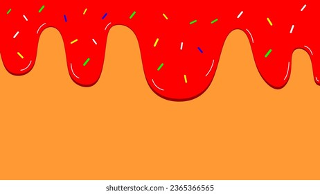 Se funde el fondo de helado con varios colores y sabroso. Fondo de crema de fusión de varios colores con salpicadura