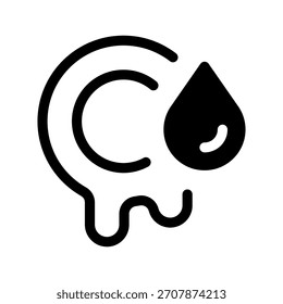 Ilustración de diseño de símbolo de Vector de icono de fusión