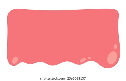 melting pink cream. melted pink paint. abstract wavy pink background. pink candy background. cute gum background.