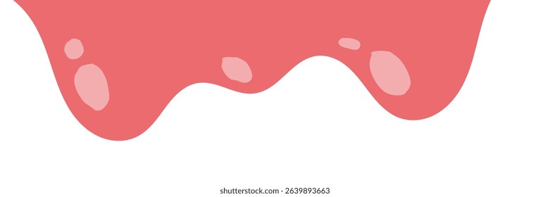 melting pink cream. melted pink paint. abstract wavy pink background. pink candy background. cute candy background.