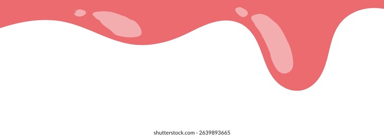 melting pink cream. melted pink paint. abstract wavy pink background. pink candy background. cute candy background.