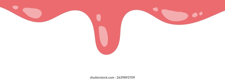 melting pink cream. melted pink paint. abstract wavy pink background. pink candy background. cute candy background.