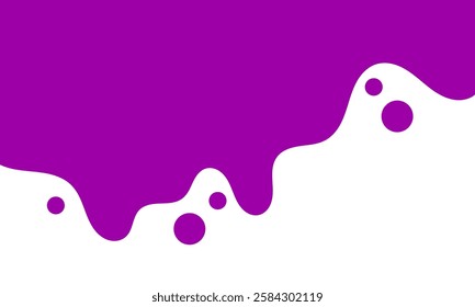 melting purple ice cream. melted purple paint. abstract wavy purple background. grape candy background. cute grape gum background. 