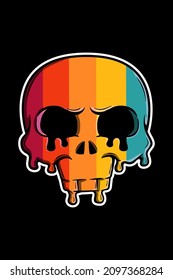 215 Skull melted tattoo Images, Stock Photos & Vectors | Shutterstock