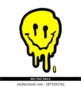 Featured image of post Blue Melting Smiley Face Wallpaper