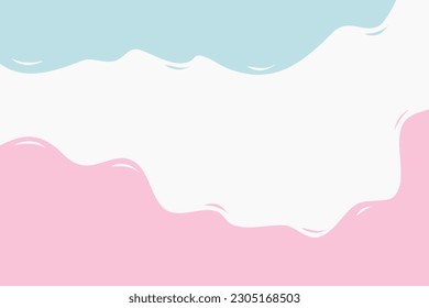 Melty syrup flat illustration, flat vector design, delicious jam, simple flat design for background and other