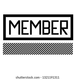 member black stamp