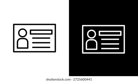 Tarjeta de miembro Blanco Icon Set Vector