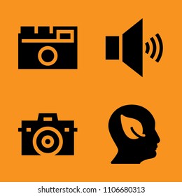 member, element, marketing and male icons set. Vector illustration for web and design