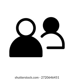 Member-Symbol, Vektorsymbol-Entwurfsgrafik