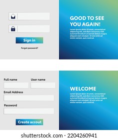 Mitglied-Login-Credits-Flat 