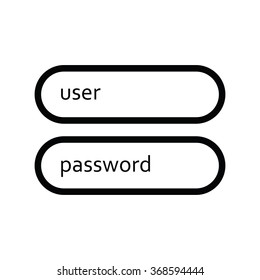 Member Login icon line