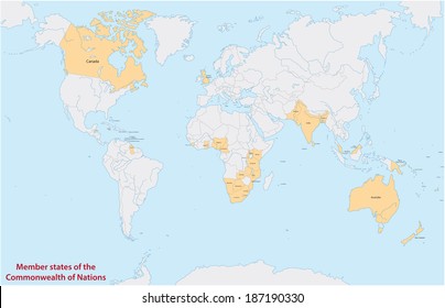 Member States Of The Commonwealth Of Nations