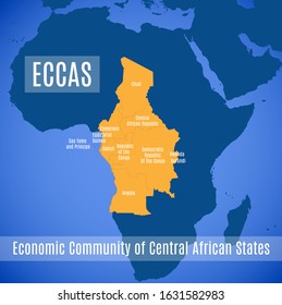 Member States Of The Economic Community Of Central African States (ECCAS).