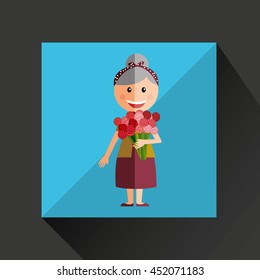 members of the family design, vector illustration eps10 graphic 