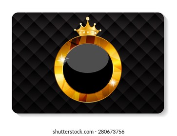 Members, Gift  Card Template Vector Illustration EPS10