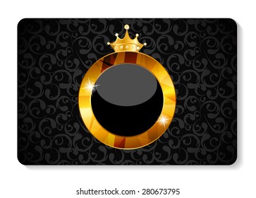 Members, Gift  Card Template Vector Illustration EPS10