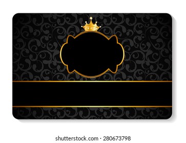 Members, Gift  Card Template Vector Illustration EPS10