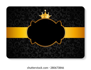 Members, Gift  Card Template Vector Illustration EPS10