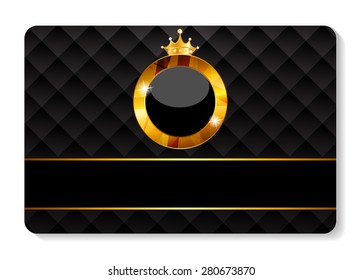 Members, Gift  Card Template Vector Illustration EPS10