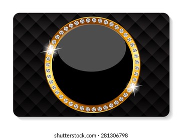 Members, Gift  Card Template Vector Illustration EPS10