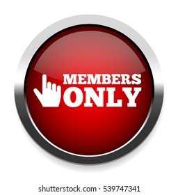 members only button