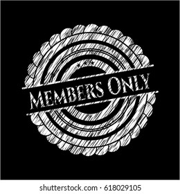 Members Only on blackboard