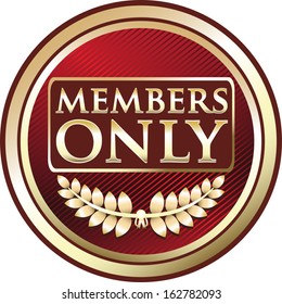 Members Only Red Label