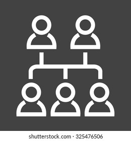 Members, users, follower icon vector image. Can also be used for admin dashboard. Suitable for mobile apps, web apps and print media.