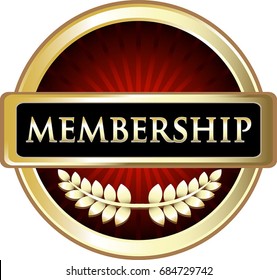Membership Gold Icon 
